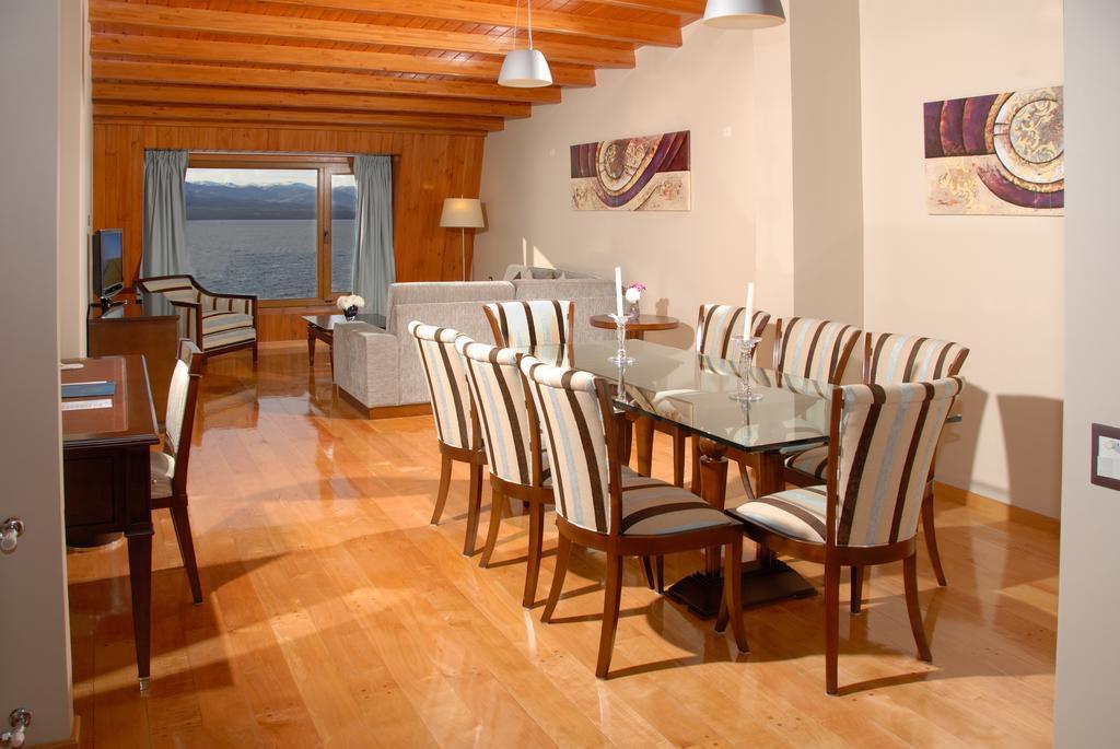 Alma Del Lago Suites & Spa San Carlos de Bariloche Eksteriør bilde A dining room