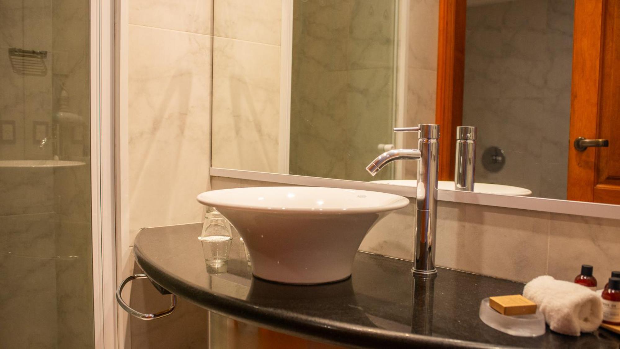 Alma Del Lago Suites & Spa San Carlos de Bariloche Eksteriør bilde A washbasin