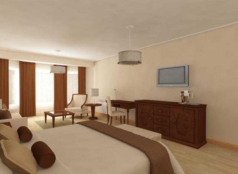 Alma Del Lago Suites & Spa San Carlos de Bariloche Eksteriør bilde A 3D rendering of a hotel room