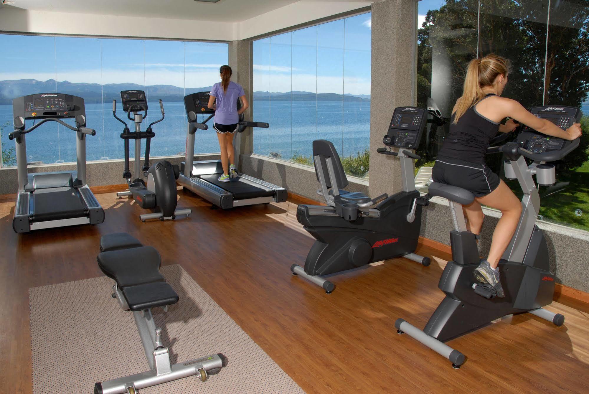 Alma Del Lago Suites & Spa San Carlos de Bariloche Eksteriør bilde A gym