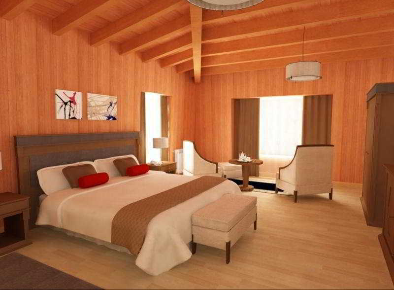 Alma Del Lago Suites & Spa San Carlos de Bariloche Eksteriør bilde 3D rendering of a bedroom
